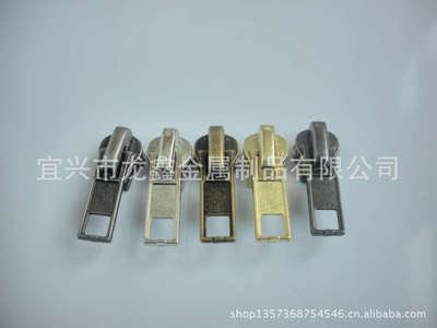 【【3#金屬】拉頭廠直銷 3#金屬普拉 電鍍拉頭】價格,廠家,圖片,其他箱包服裝配件,宜興市龍鑫金屬制品-