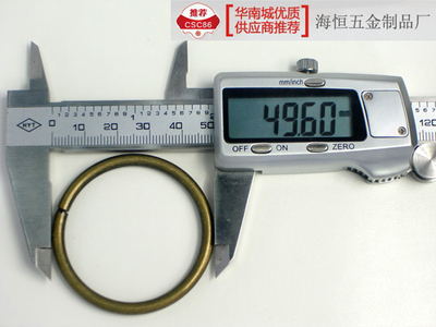 【4*40mm鐵線圓圈/服裝/手袋/箱包五金配件/皮革輔料HQ019】價格,廠家,圖片,其他箱包服裝配件,海恒(個人經(jīng)營)-